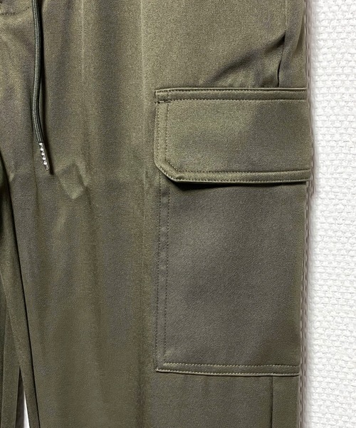 新品タグ付コンジェペイエ ストレッチナローパンツ ウエストゴム＆リボン カーキ 楽天市場】[SALE] カーゴパンツ レディース ゆったり 夏 秋