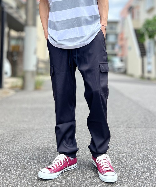 bibiy パンツ　カーゴパンツ キッズ カーゴパンツ ストレッチ[品番：HU000004241]｜chil2