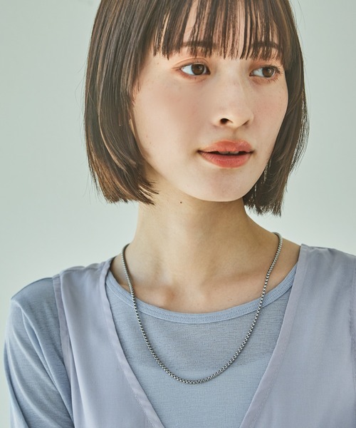 チェーンネックレス　LAKOLE LAKOLE（ラコレ） ネックレス ステンレスシンプルチェーンネックレス2