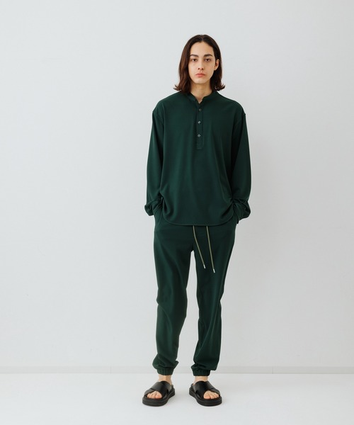 アダムエロペ  BIGシルエット バンドカラー シャツ アダムエロペ BIGシルエットバンドカラーシャツ - メルカリ