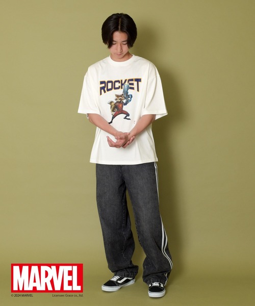 その他ブランド / MARVEL/グッドフェード/00s/Tシャツ/XL/コットン/GRY GLAZOS（グラソス） tシャツ 「大人向けサイズあり」「MARVEL