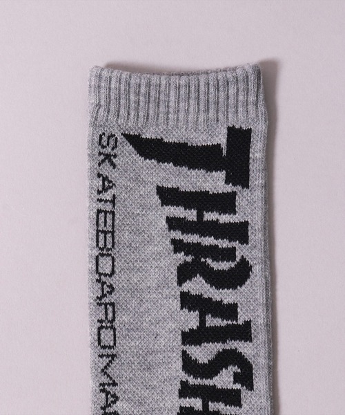 THRASHER（スラッシャー） 靴下 (LF)「THRASHER」「3足セット」バック