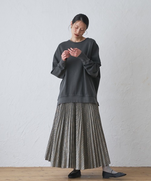 新品　タグ付　Audrey and John Wad プリーツ　ロング　スカート 新品 タグ付 Audrey and John Wad プリーツ ロング スカート