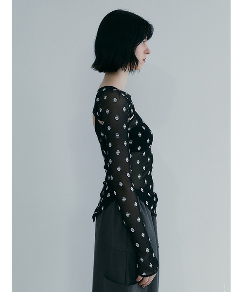 (最終値下） SORIN SWAN LAKE Two-piece Top グレー SWAN LAKE Two-piece Top（Tシャツ/カットソー）｜SORIN（ソリン