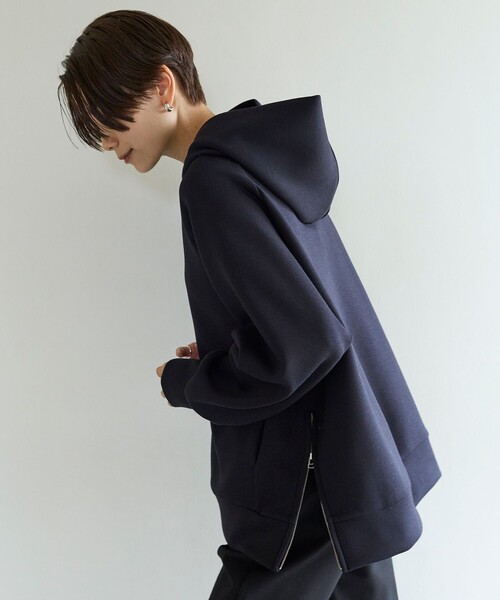 tシャツ 「WEB限定」BEAUTY FORM JERSEY サイドZIP フーディ レディース UNFILO tシャツ 「WEB限定」BEAUTY FORM JERSEY サイドZIP