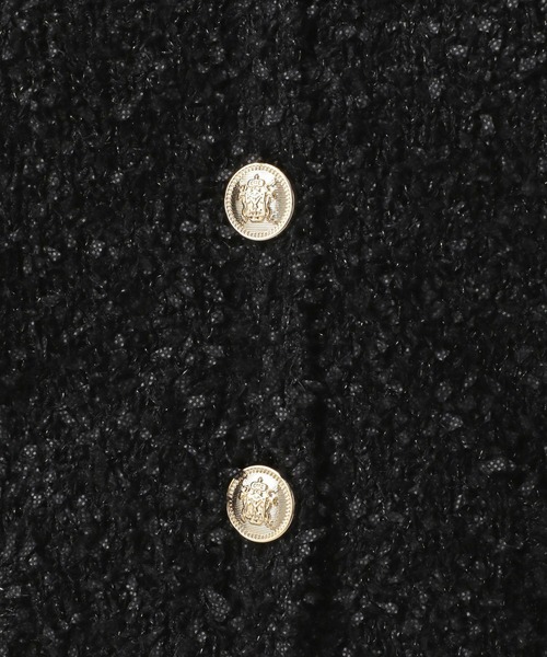 Elura（エルーラ） ベスト ジレ ニットツイードベスト/130788