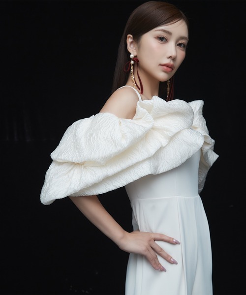 eimy istoire♡ジャガードショーパン eimy istoire パンツドレス ジャガードコンビネゾン : ZOZOTOWN