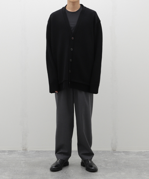 メゾンマルジェラ 切替 ニット カーディガン ブラックM Maison Margiela（旧Maison Martin Margiela） - Maison Martin