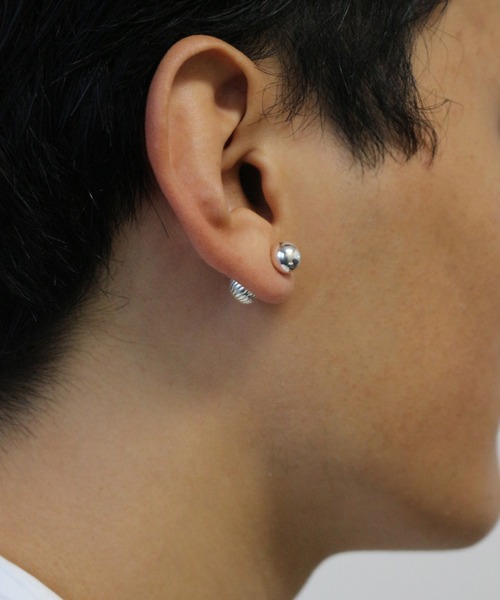 whoseA（フーシー） ピアス 「silver925」StabOneearPierce8mmSV
