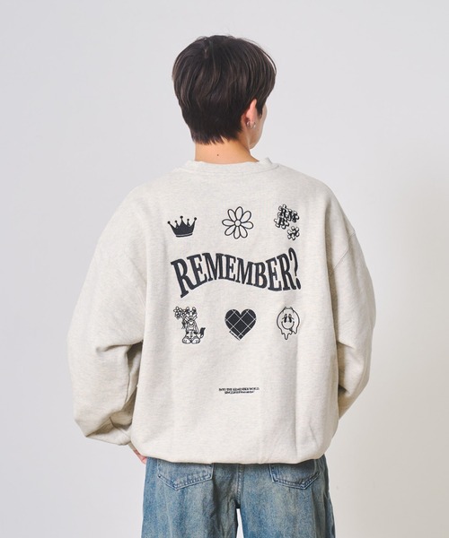 Remember. トレーナー スウェット Remember コレクション裏毛