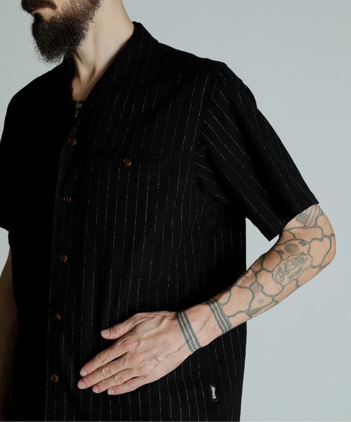 Schott N.Y.C シャツ Schott/ショット/HV SHIRT 'DOT AND STRIPE