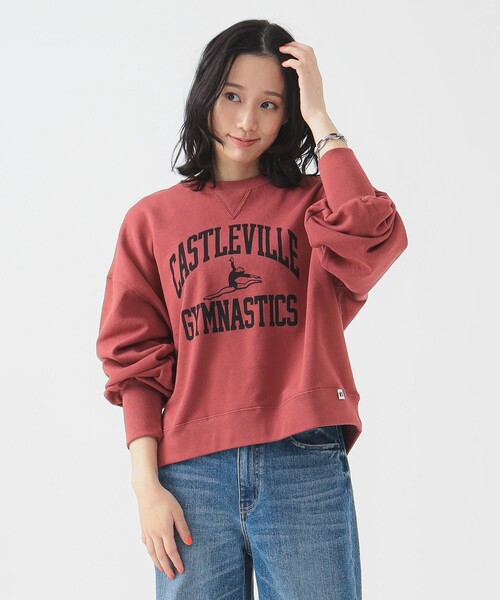 トレーナー スウェット 「別注」RUSSELL ATHLETIC / クルーネック スウェット レディース