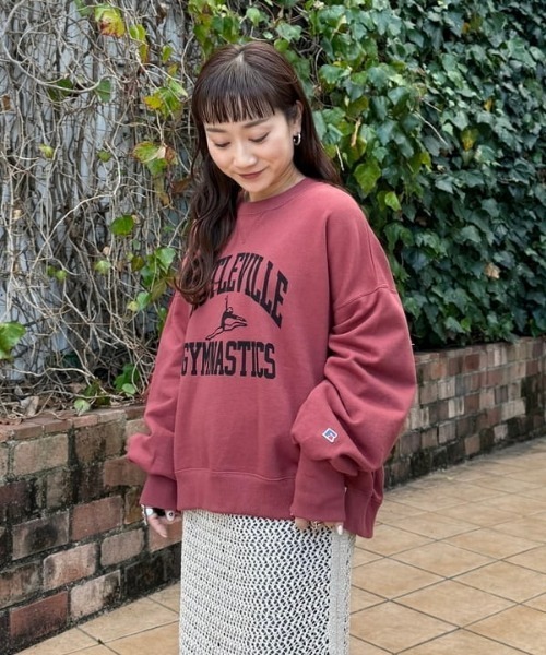 トレーナー スウェット 「別注」RUSSELL ATHLETIC / クルーネック スウェット レディース Russell Athletic トレーナー スウェット 「別注」RUSSELL