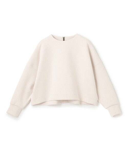 トレーナー スウェット 「洗える/ストレッチ」BEAUTY FORM JERSEY クロップド トップス レディース 洗える/ストレッチ】BEAUTY FORM JERSEY クロップド トップス