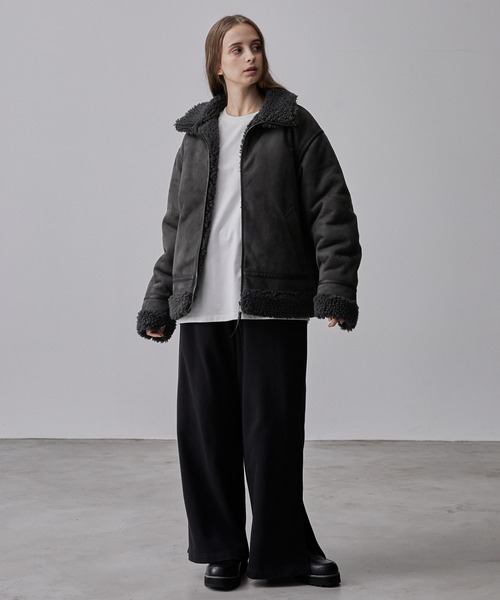 CLEL（クレイル） ムートンコート L モカ メンズ : ZOZOTOWN Yahoo!店