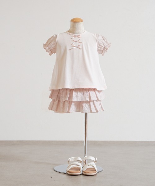 10mois（ディモワ） スカート 「」フリルティアードパンツ 80・90