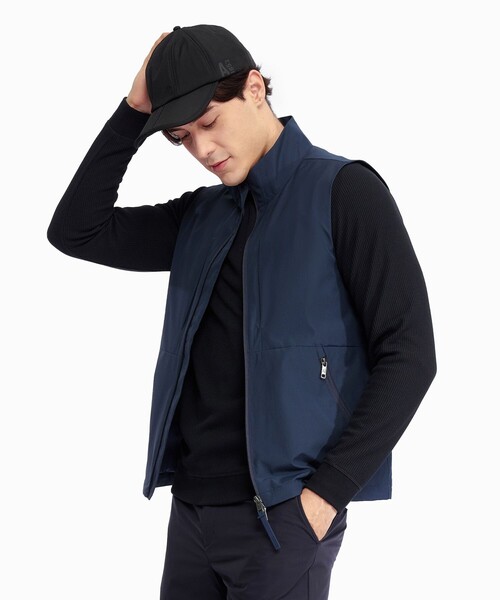 corefighter/ワークベスト/コアファイター/ジレ/ベスト WEB限定/OUTLET】【SLIM TAPERED】ジレ(ベスト)/グレー×シャドー