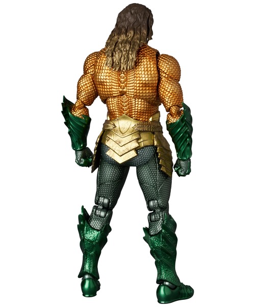 フィギュア MAFEX AQUAMAN（GOLD ＆ GREEN SUIT）の画像