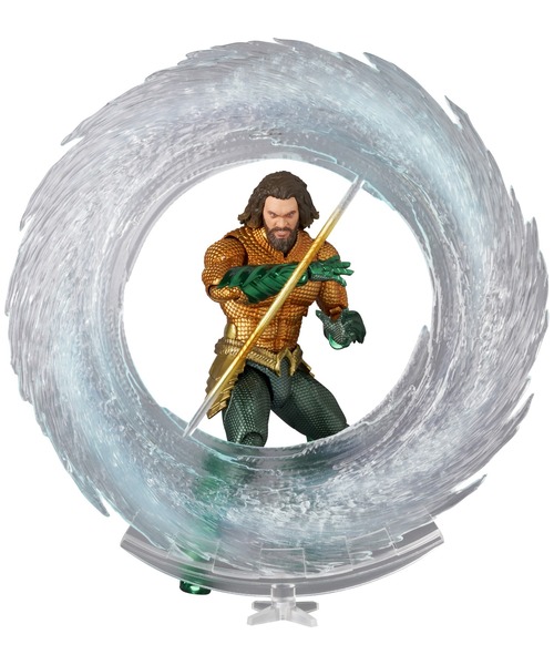 フィギュア MAFEX AQUAMAN（GOLD ＆ GREEN SUIT）の画像