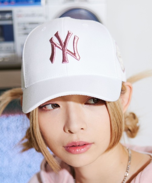 MLB キャップ 帽子 MLB KOREA フロントロゴ ベースボールキャップ