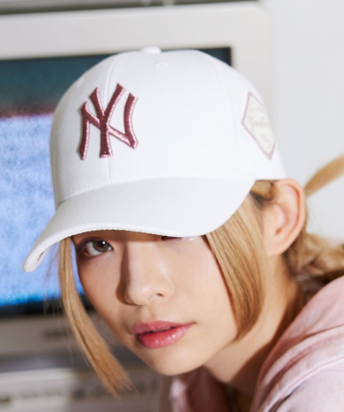 MLB koreaダイヤモンド刺繍ロゴパッチボールキャップ MLB キャップ 帽子 「日本未発売/WEB限定」MLB Korea(エム