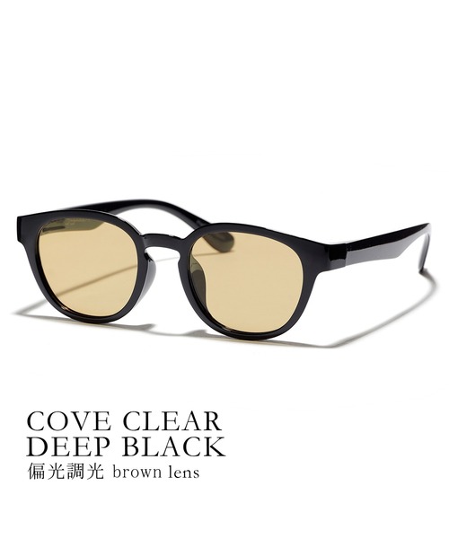 Jugaad14 サングラス 「jugaad14」COVE CLEAR deep black レディース