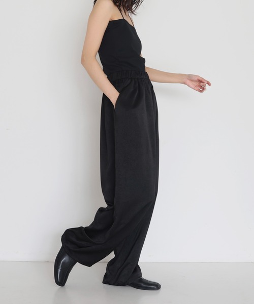 hellam（ヘラム） パンツ サテンコクーンパンツ レディース : ZOZOTOWN