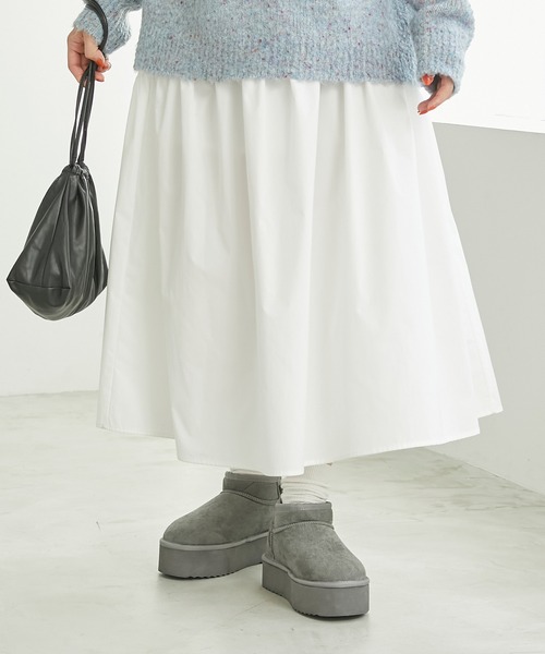 「Chaco closet」 ムートンブーツ L ダークブラウン レディース_画像6