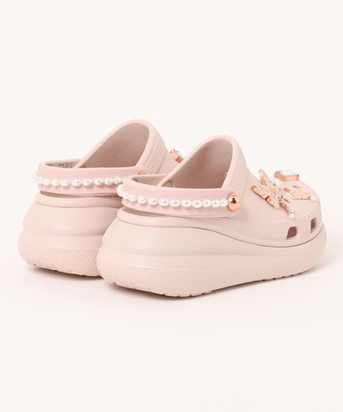 クロックス クラッシュバタフライジュエルクロッグ ジビッツ付き crocs】 クロックス CRUSH BUTTERFLY JEWEL CLOG クラッシュ
