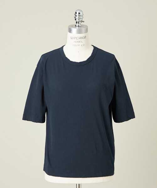 注目の conte レディース Tシャツ 「conte」クルーネック tシャツ トップス