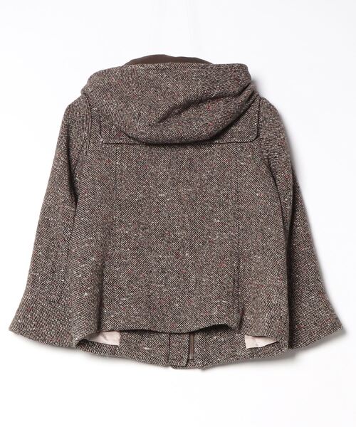 「crolla」 ダッフルコート 36 ブラウン レディース_画像2