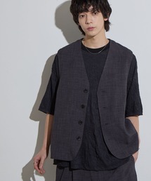 ベスト ジレ 「SLICK/スリック」Reflax Canvas Vest / リフラックスキャンバスベスト/ セットアップ対応/ テック素材 メンズ｜ZOZOTOWN Yahoo!店