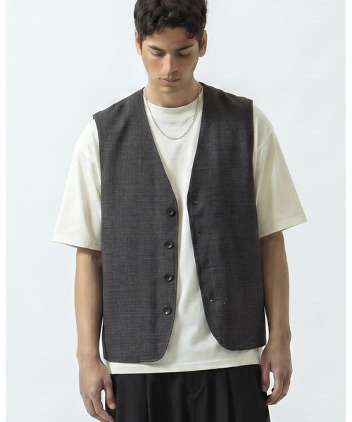 SLICK（スリック） ベスト ジレ メンズ レディース : ZOZOTOWN Yahoo