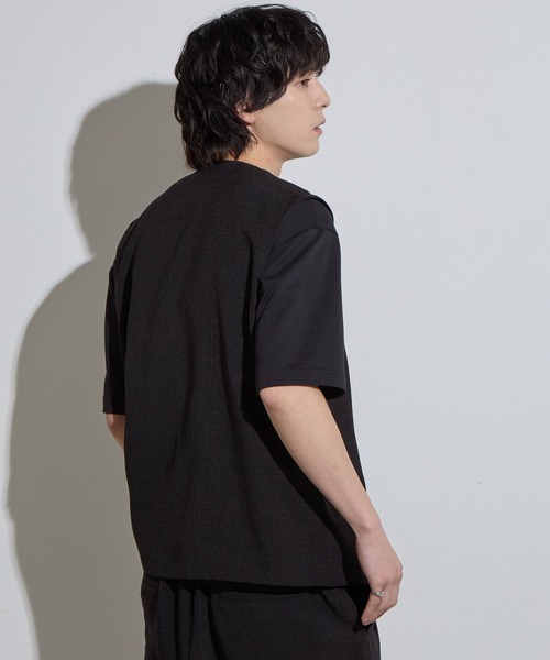 SLICK（スリック） ベスト ジレ メンズ レディース : ZOZOTOWN Yahoo