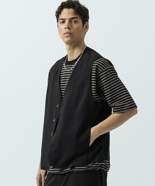 SLICK（スリック） ベスト ジレ メンズ レディース : ZOZOTOWN Yahoo