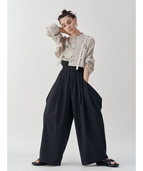 アンスリード.un3dサロペットオールインワン BIG PANTSストライプ UN3D.（アンスリード）の「UN3D./アンスリード/BIG PANTS AIO/ビッグ