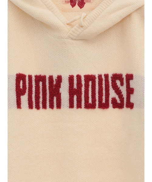 PINK HOUSE（ピンクハウス） ニットパーカー フリー ピンク レディース
