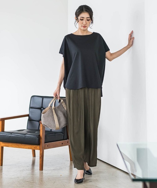 la.f tシャツ 「WEB限定」ゆったりシルエットカットソー