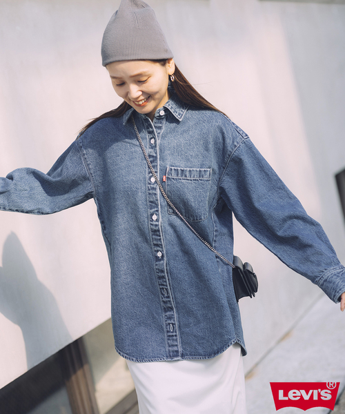 ブラウス シャツ 「追加」別注「LEVI'S(R)/リーバイス(R)」THE EVERYDAY SHIRTS：シャツ レディース