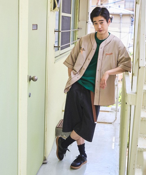 [メンズ カジュアルベースボールシャツ] ★0307★ KEBOZ シャツ CLASSIC BASEBALL SHIRT メンズ : ZOZOTOWN Yahoo