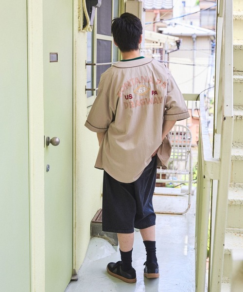 新品 niko and 刺繍ベースボールシャツ セール】刺繍ベースボールシャツ（シャツ/ブラウス）｜niko and