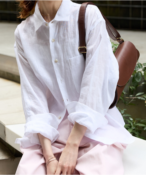 【2023 SS】 JOURNAL STANDARD リネンシャツ 2023 SS】 JOURNAL STANDARD リネンスタンドカラーシャツ - メルカリ