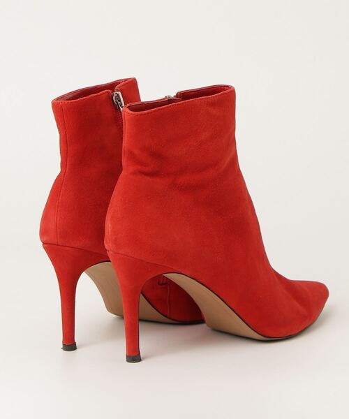 「STEVE MADDEN」 ショートブーツ 10 レッド レディース_画像2