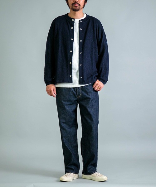 TIEASY（ティージー） カーディガン te002 ORIGINAL SNAP CARDIGAN