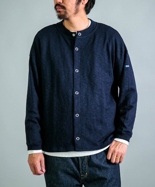 TIEASY（ティージー） カーディガン te002 ORIGINAL SNAP CARDIGAN