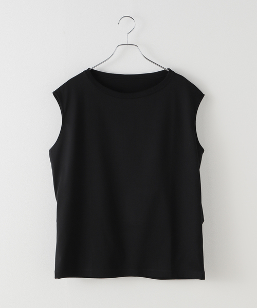 Spick＆Span tシャツ バックタックニュアンスフレンチTシャツ