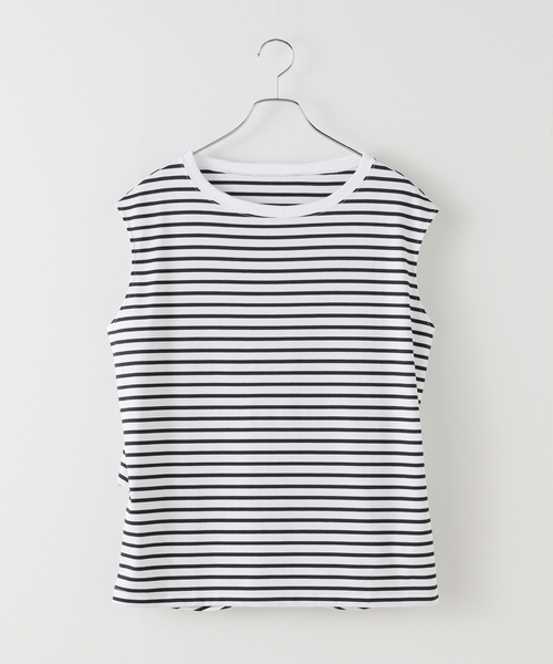 Spick＆Span tシャツ バックタックニュアンスフレンチTシャツ