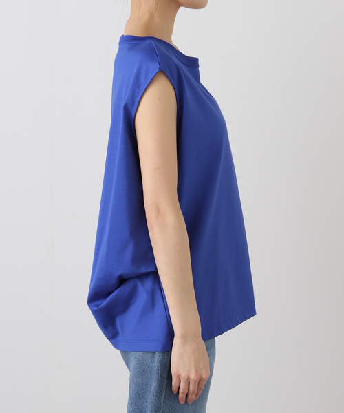 tシャツ バックタックニュアンスフレンチTシャツ レディース Spick＆Span tシャツ バックタックニュアンスフレンチTシャツ