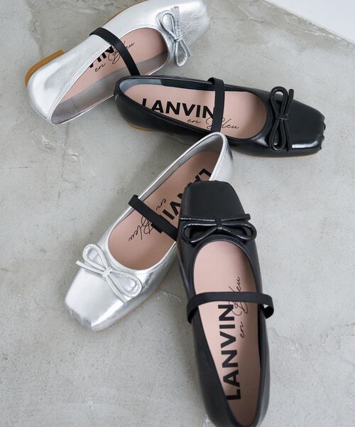 ランバン　バレエシューズ LANVINのアイコン、バレエシューズ“Ballerina”が関西初上陸。阪急