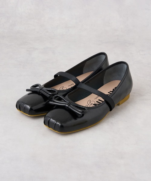 ランバン　バレエシューズ パンチングレザーバレエシューズ | LANVIN en Bleu (Women)/ランバン